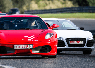 Ferrari F430 vs. Audi R8 Ferrari F430 vs. Audi R8